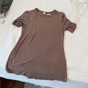 lululemon athletica Short Sleeve Tee in Brown